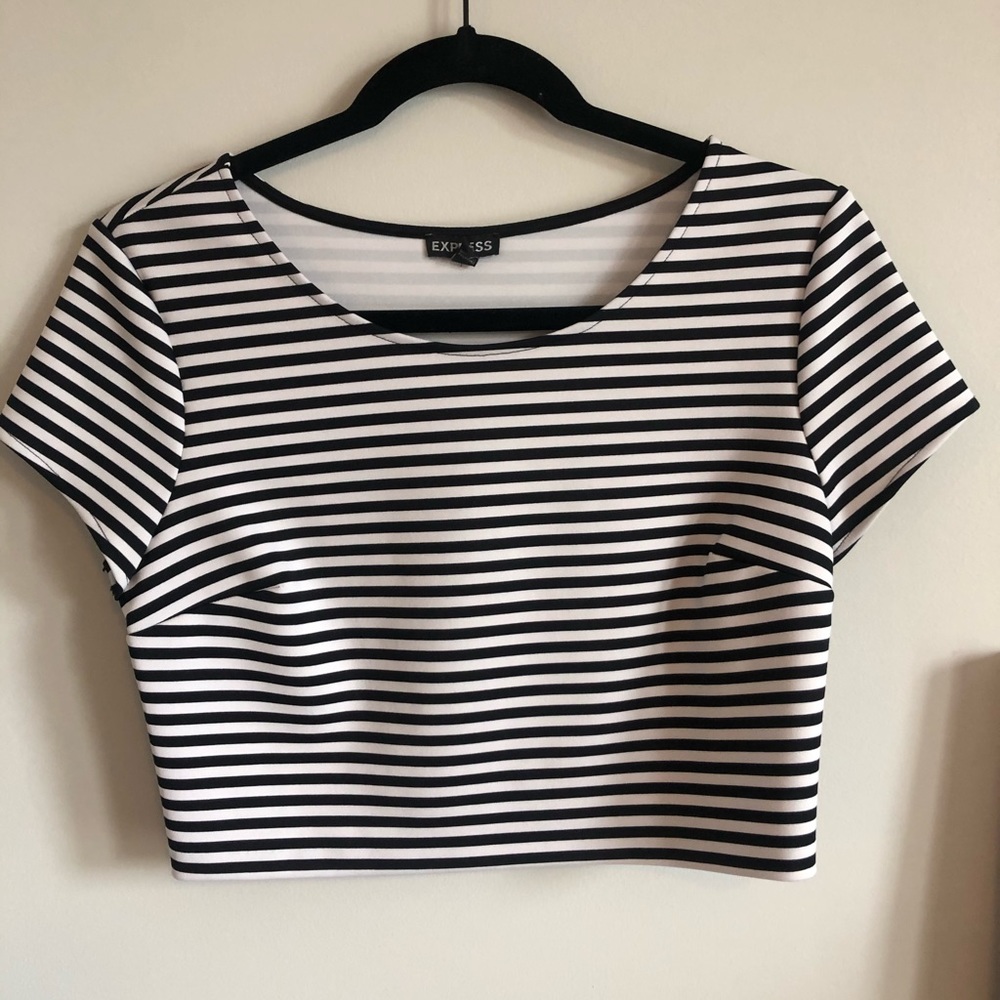 Striped Crop Top